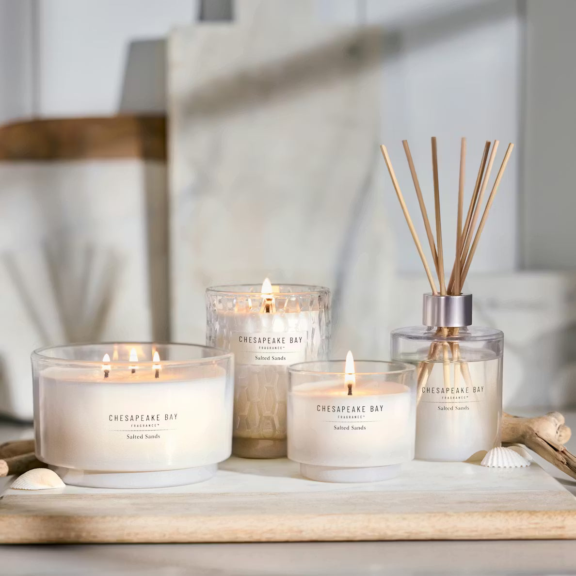 Salted Sands 3-Wick Candle