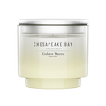 Golden Waves Small Candle