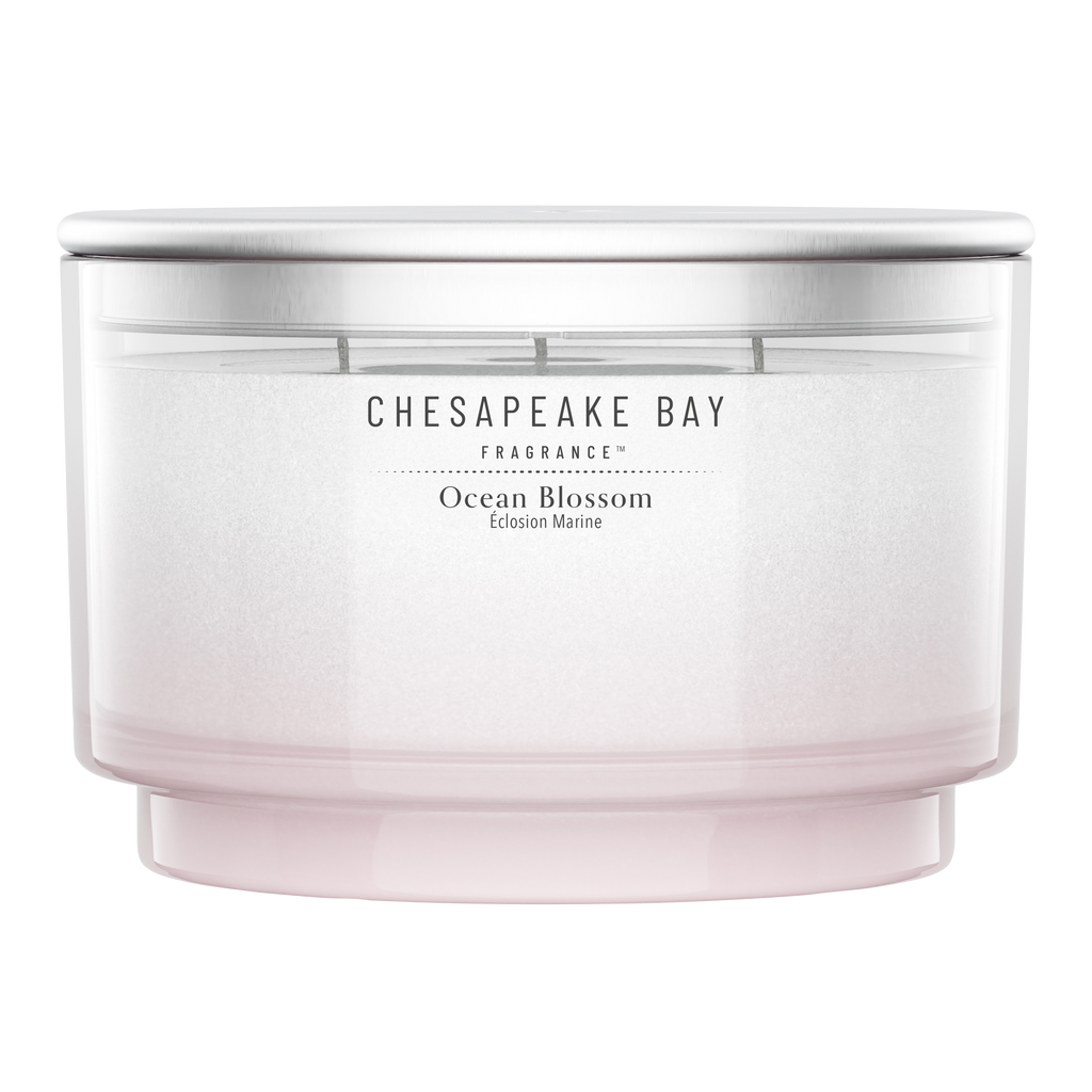 Ocean Blossom 3-Wick Candle