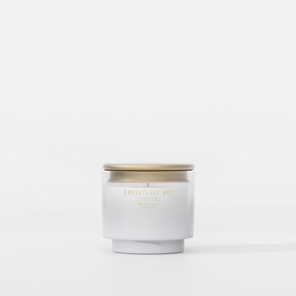 Winter Sea Small Candle
