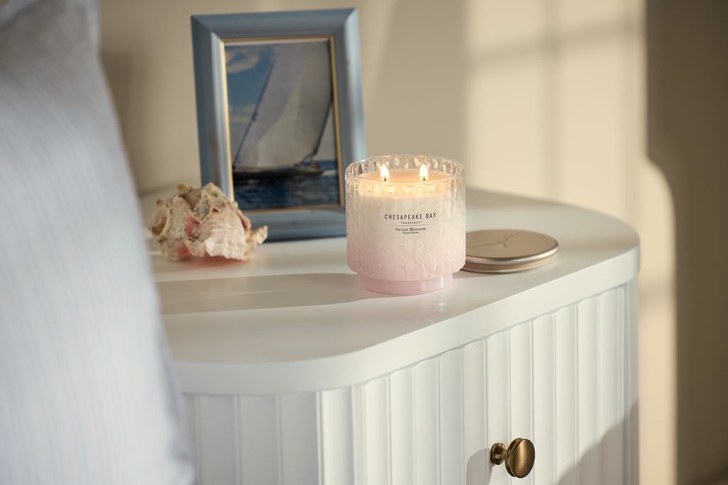Ocean Blossom Large Candle