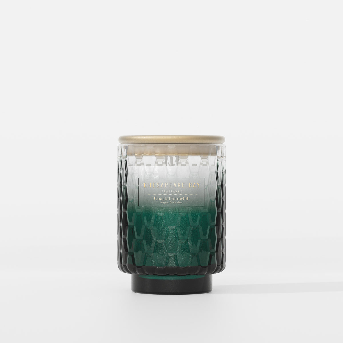 Coastal Snowfall Medium Candle