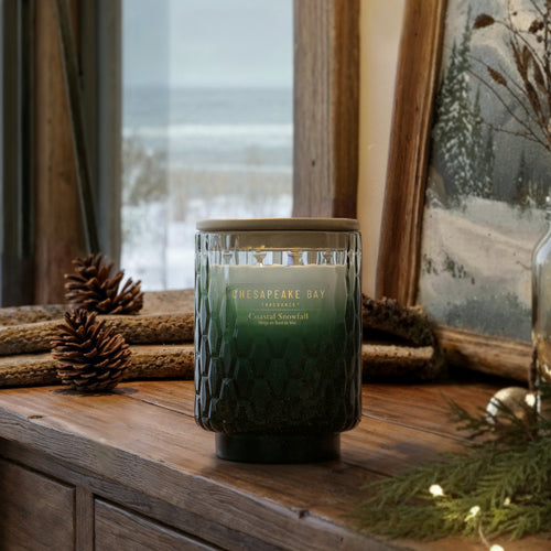 Coastal Snowfall Medium Candle