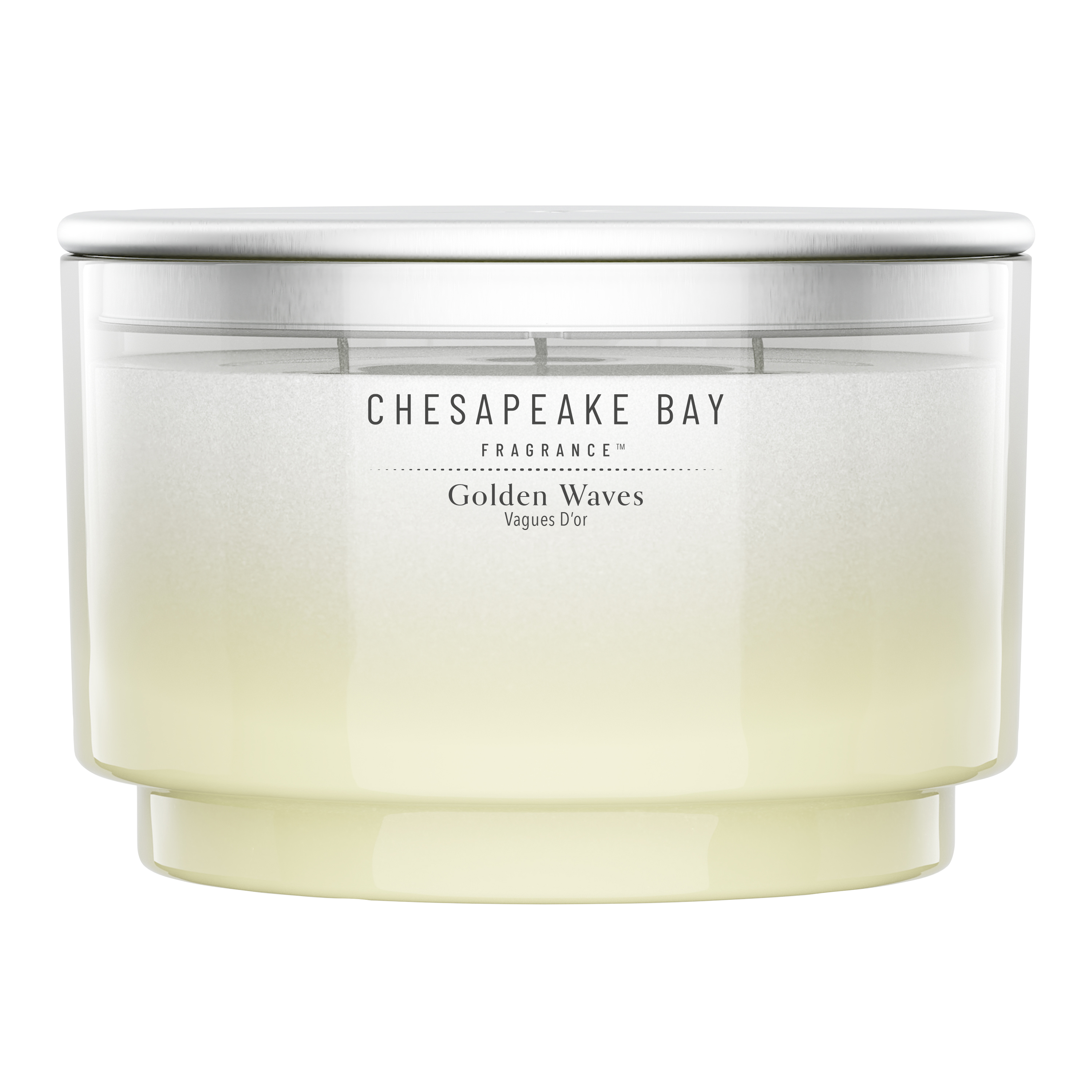 Golden Waves 3-Wick Candle
